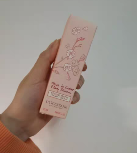 欧舒丹护手霜樱花手霜男女补水保湿滋润手膜秋...