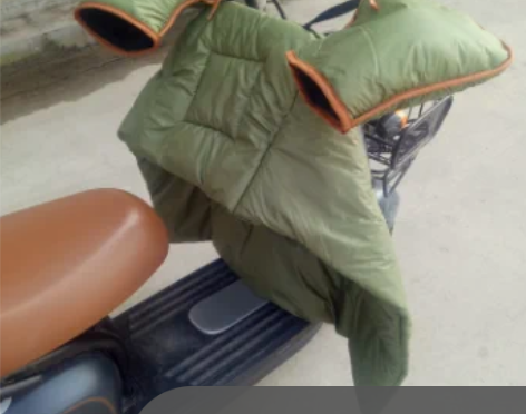 转卖四季小电动车防晒挡风被双面防水简单薄款...