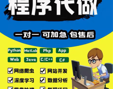 程序代做（团队皆来自985，211硕博） ...
