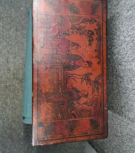 包邮做工古朴典雅，绘画流畅飘逸，神态生动自...