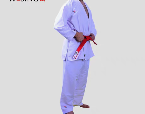 转卖九日山男女空手道服 表演型拳道组手服比...