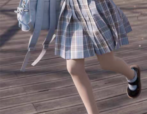 jk群格裙告白情书小樽S42 全新带吊定、...