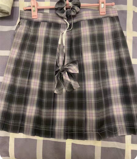 包邮东临社 七月JK短裙 群长45cm X...