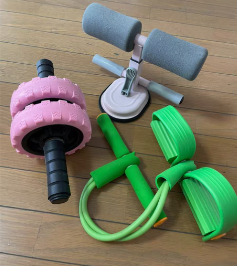 转卖健腹轮 仰卧起坐 健身减肥神器三件套 ...