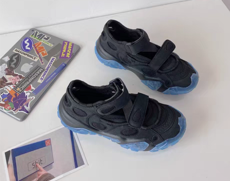 转卖网红老爹鞋女2020夏ins潮镂空学生...