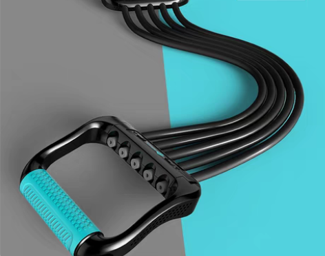 转卖拉力器扩胸器男士健身多功能弹力绳女臂力...