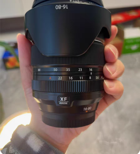 富士1680镜头，去年买的，用的次数很少，...