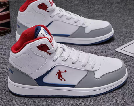 转卖乔丹男鞋高帮板鞋男士春季休闲鞋子官方旗...
