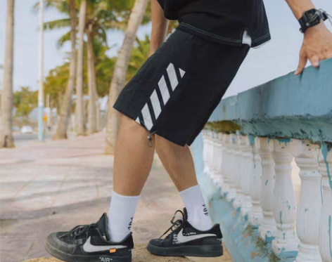 转卖吕小虎夏季新款速干透气机能短裤男高街篮...