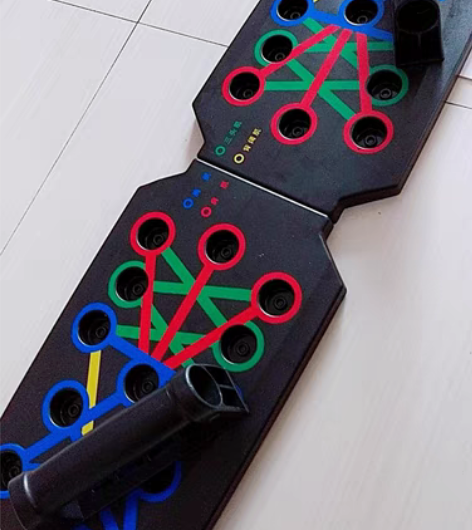 包邮【处理几套】多功能俯卧撑健身板支架健身...