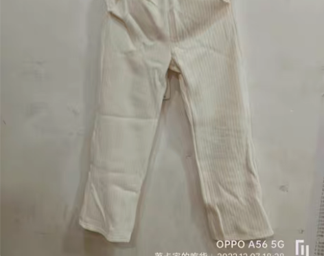 灯芯绒女裤子秋冬天加绒加厚雪尼尔条绒阔腿裤...