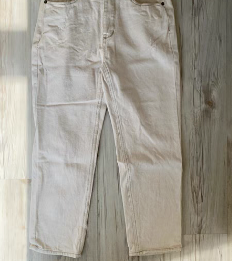 转卖牛仔裤女春秋2018新款宽松韩版高腰显...