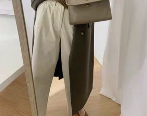 转卖秋冬bi备COS风灯芯绒休闲裤水洗工艺...