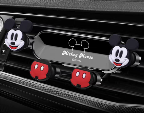 转卖迪士尼手机车载支架出风口导航支架汽车用...