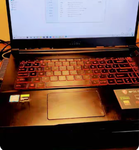 微星GF65自用游戏本 i7 9750 1...