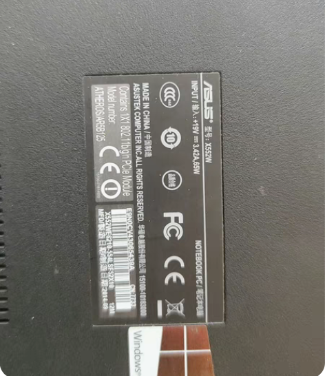 华硕笔记本电脑x552w 加装4g内存，共...