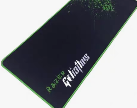 转卖雷蛇游戏鼠标垫超大cf lol大号桌垫...