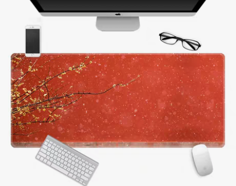 转卖超大中国风桌垫键盘垫北京故宫红墙学生笔...