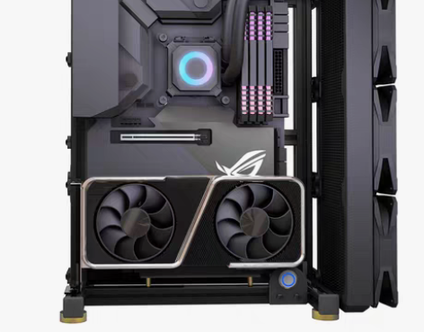 转卖开放机箱机架电脑matx铝合金创意个性...