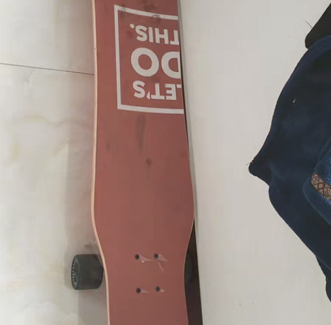 deckwar长板滑板女生初学者舞板公路刷...