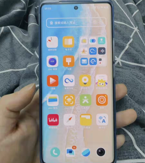 vivo X90蓝色8?256，全套充新，...