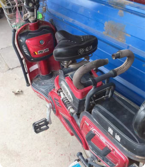 电动车 新换的电池500元北京市大兴区长子...