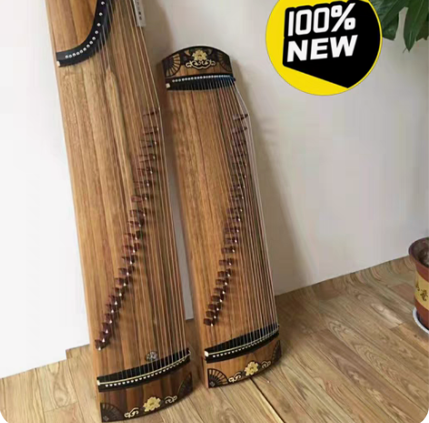 包邮特价古筝专业十级大古筝考级实木演奏表演...