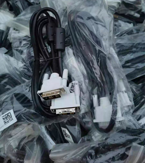 原装三星DVI线，原装拆机1.5米双大磁环...