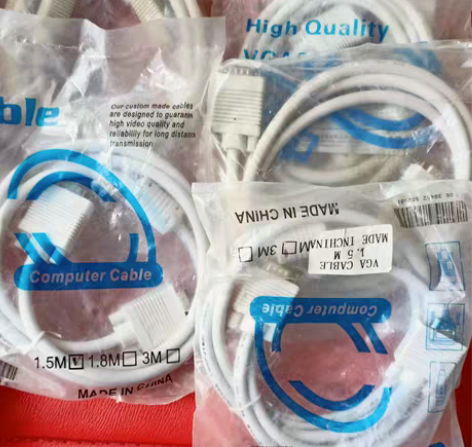 包邮全新未拆封1米5的VGA线（显示器用）...