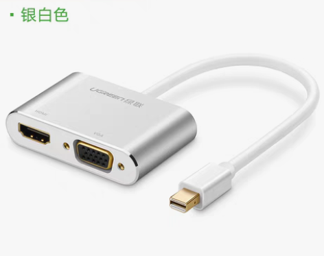 转卖绿联 minidp转hdmi/vga转...