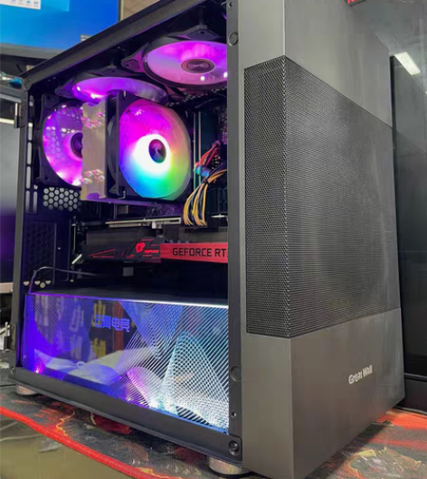 电竞酒店跑分百万i5 10400F吃鸡电脑...