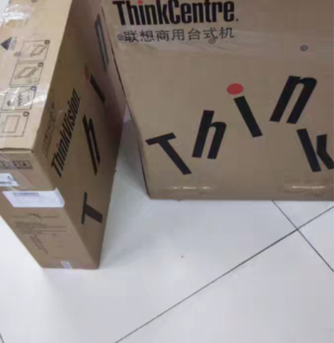包邮出套Think 联想商用台式机，显示器...