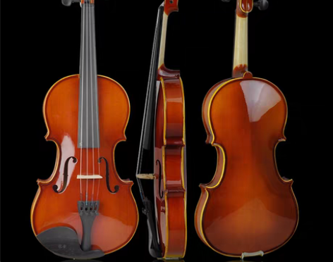 转卖优音小提琴手工实木成人初学者儿童练习专...