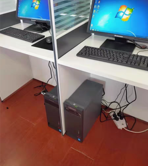 包邮二手9成新公司自用办公台式机 联想i7...