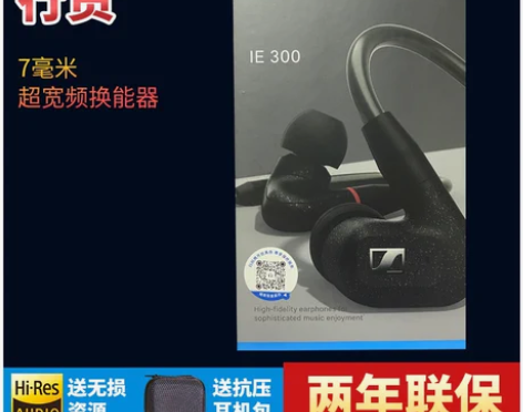 转卖熊猫竹子 森海塞尔 IE 300 入耳...