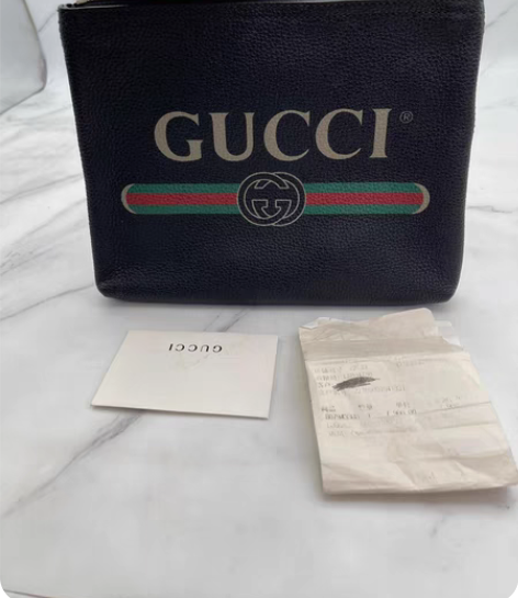 Gucci黑色小号手包 附件 无 成色 9...