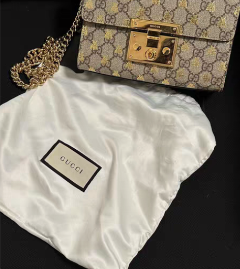 Gucci padlock GG 小号月光...