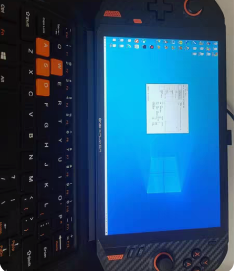 壹号本掌机win10系统,16+1TB.今...