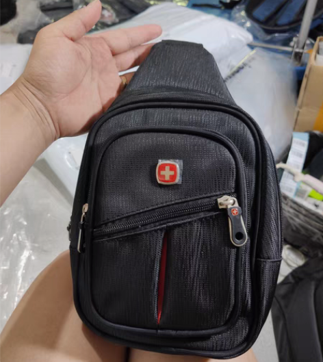 包邮胸包瑞士军刀胸包前胸包男士单肩包斜肩包...