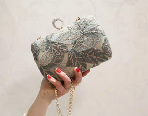 转卖新款晚宴包礼服旗袍手拿包女士原创设计复...