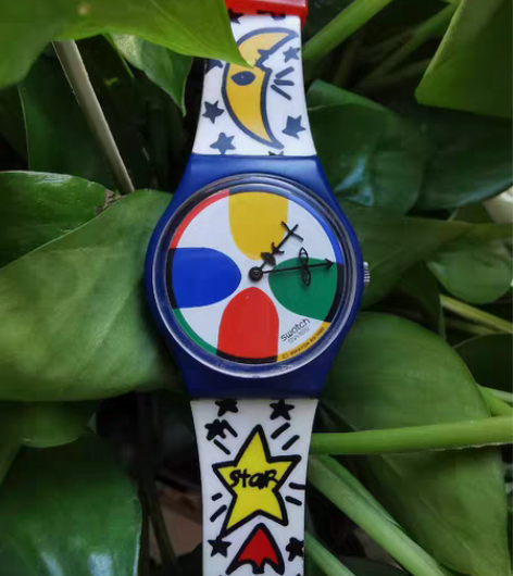 包邮Swatch 宇宙 宇宙飞船 中古斯沃...