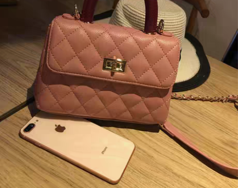 转卖链条包女2018新款手提包单肩斜挎小包...