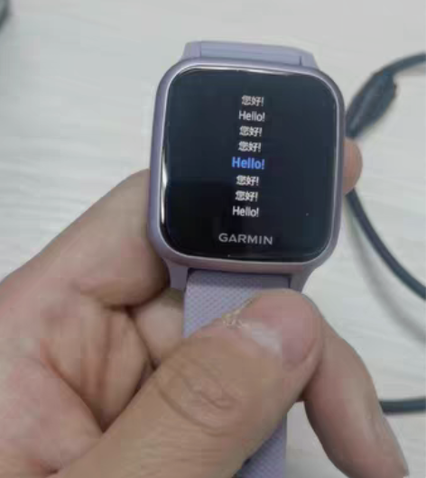 佳明venu sq 紫色（非音乐版）手表。...