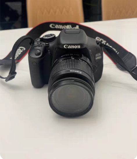 包邮个人闲置单反相机 佳能600D 18-...
