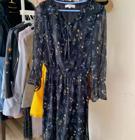 拉夏贝尔##amp；amp；拉贝缇雪纺连衣...