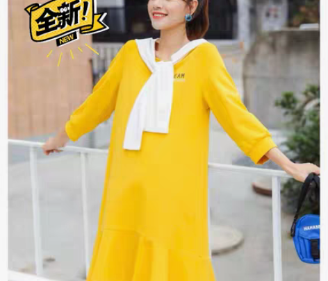 拉夏贝尔全新连衣裙L码，拉夏贝尔全新带吊牌...