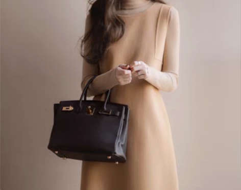 转卖【双12价】小香风毛呢背心裙女秋冬20...