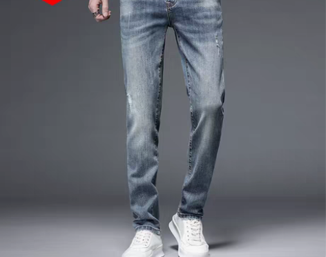 转卖Lee Cooper 薄款潮流做旧磨破...