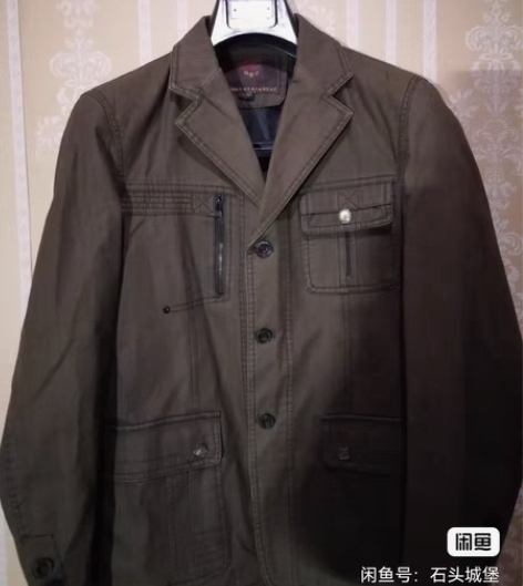 休闲棉男装，170/92A，买回来没穿过，...