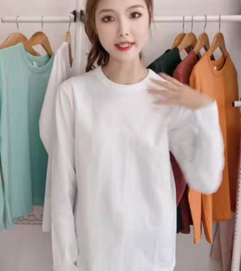 包邮小白T 高端白色T恤男女同款320g克...